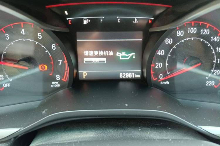 Used Chevrolet Monza 2019 RS 330T Automatic Comfort Edition China VI Standard Odometer Close Up