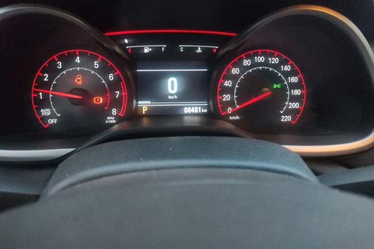 Used Chevrolet Monza 2019 RS 330T Automatic Comfort Edition China VI Standard Odometer Close Up