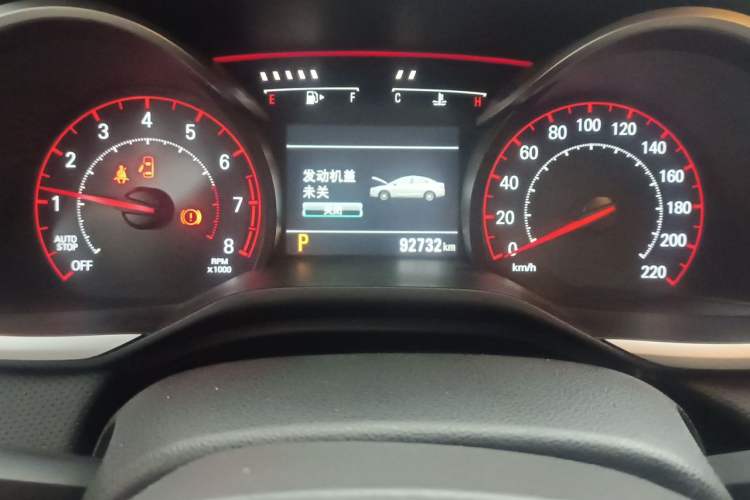 Used Chevrolet Monza 2019 RS 330T Automatic Sporty Edition China VI Standard Odometer Close Up