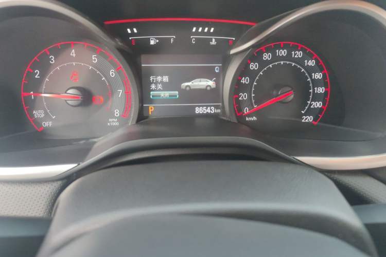 Used Chevrolet Monza 2019 RS 330T Automatic Comfort Edition China VI Standard Odometer Close Up