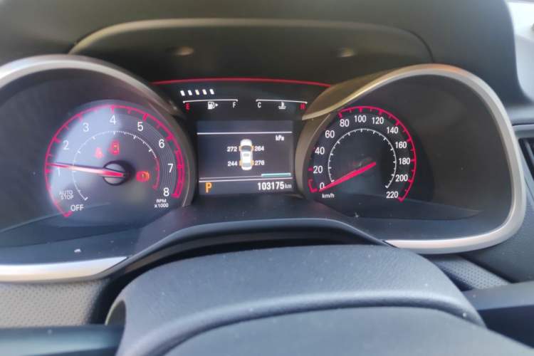 Used Chevrolet Monza 2019 RS 330T Automatic Comfort Edition China VI Standard Odometer Close Up