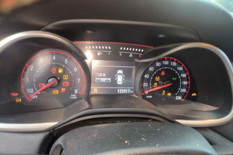 Used Chevrolet Monza 2019 RS 330T Automatic Comfort Edition China VI Standard Instrument Cluster