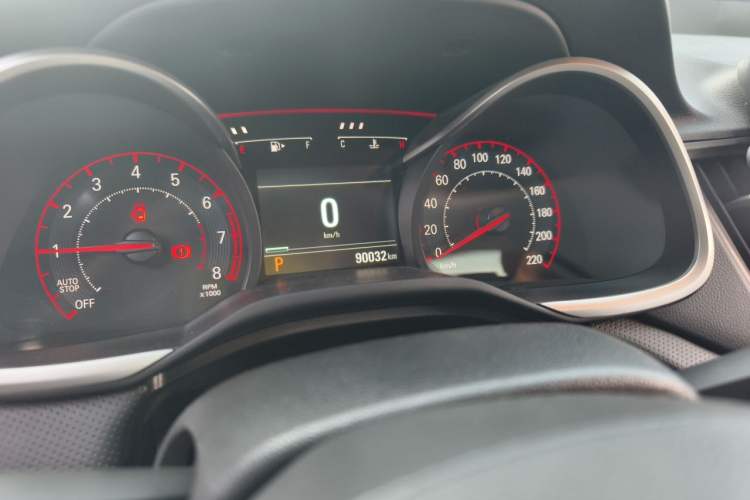 Used Chevrolet Monza 2019 RS 330T Automatic Comfort Edition China VI Standard Odometer Close Up
