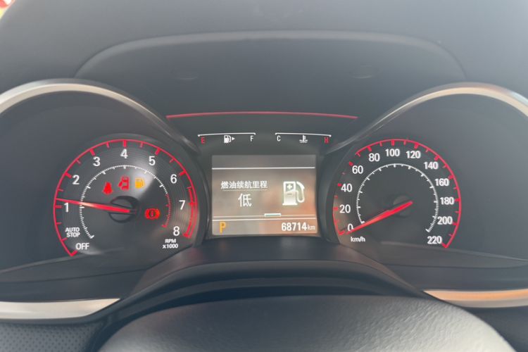 Used Chevrolet Monza 2019 RS 330T Automatic Comfort Edition China VI Standard Odometer Close Up