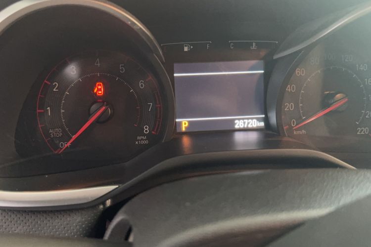 Used Chevrolet Monza 2019 RS 330T Automatic Comfort Edition China VI Standard Odometer Close Up