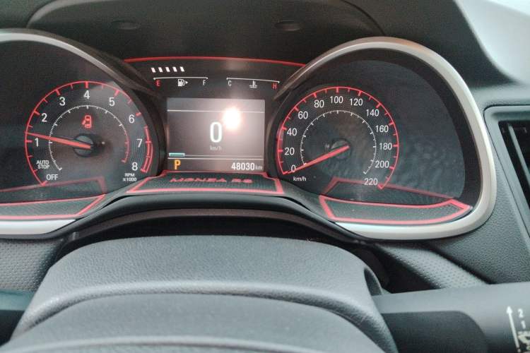 Used Chevrolet Monza 2019 RS 330T Automatic Comfort Edition China VI Standard Odometer Close Up