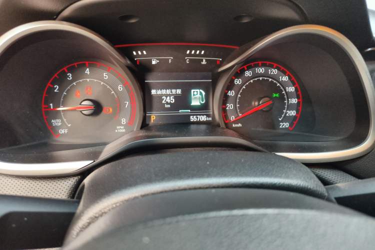 Used Chevrolet Monza 2019 RS 330T Automatic Comfort Edition China VI Standard Odometer Close Up