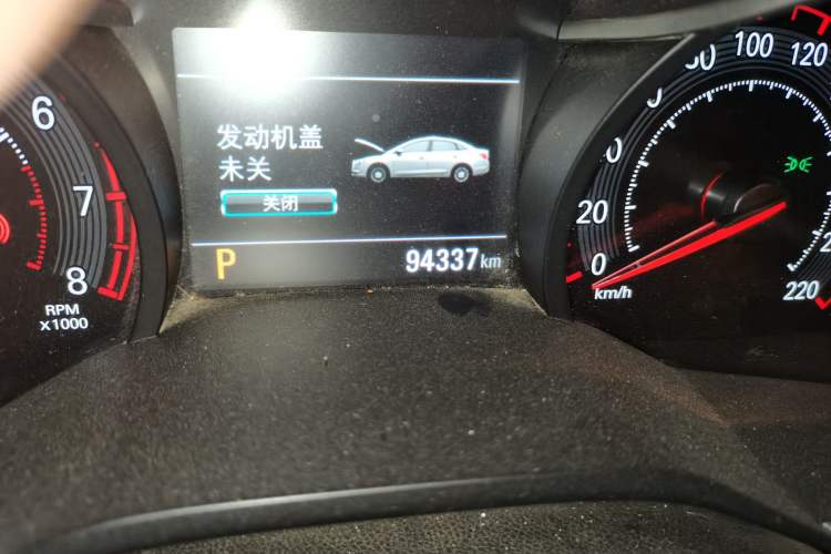 Used Chevrolet Monza 2019 RS 330T Automatic Comfort Edition China VI Standard Odometer Close Up