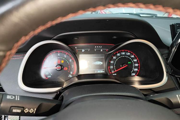 Used Chevrolet Monza 2019 RS 330T Automatic Comfort Edition China VI Standard Instrument Cluster