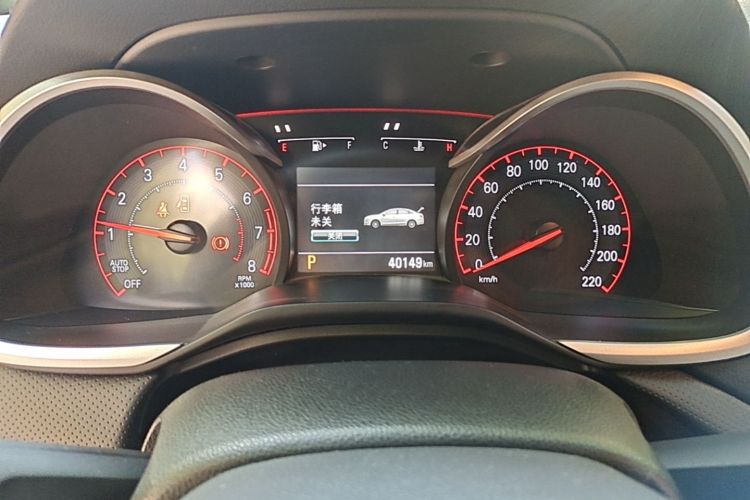 Used Chevrolet Monza 2019 RS 330T Automatic Sporty Edition China VI Standard Instrument Cluster