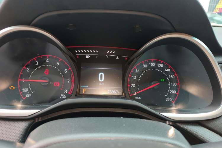 Used Chevrolet Monza 2019 RS 330T Automatic Sporty Edition China VI Standard Instrument Cluster