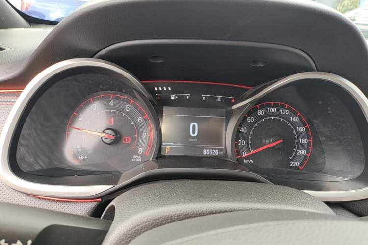 Used Chevrolet Monza 2019 RS 330T Automatic Comfort Edition China VI Standard Instrument Cluster