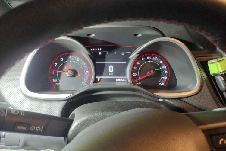 Used Chevrolet Monza 2019 RS 330T Automatic Sporty Edition China VI Standard Instrument Cluster