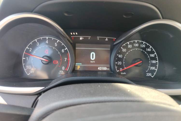 Used Chevrolet Monza 2019 Redline 320T Dual-Clutch Joyful Edition China VI Standard Instrument Cluster