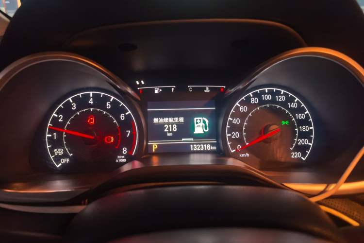Used Chevrolet Monza 2019 Redline 320T Dual-Clutch Sporty Version China VI Standard Instrument Cluster