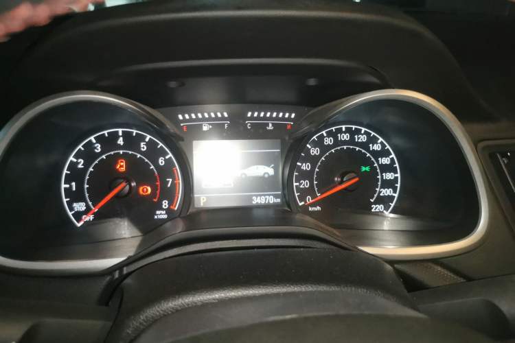 Used Chevrolet Monza 2019 Redline 320T Dual-Clutch Sporty Version China VI Standard Instrument Cluster