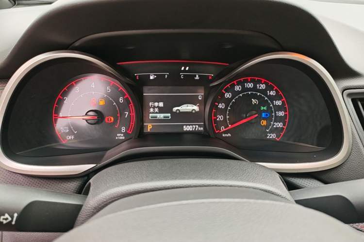 Used Chevrolet Monza 2019 RS 330T Automatic Comfort Edition China VI Standard Instrument Cluster