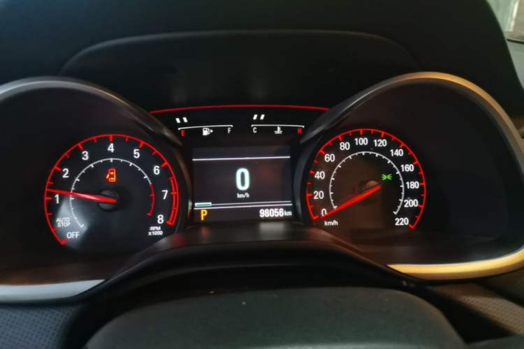 Used Chevrolet Monza 2019 RS 330T Automatic Comfort Edition China VI Standard Instrument Cluster