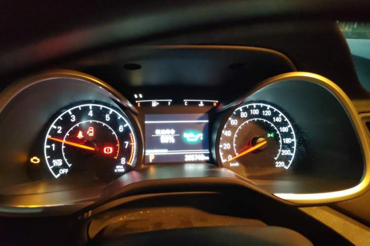 Used Chevrolet Monza 2019 Redline 320T Dual-Clutch Joyful Edition China VI Standard Instrument Cluster