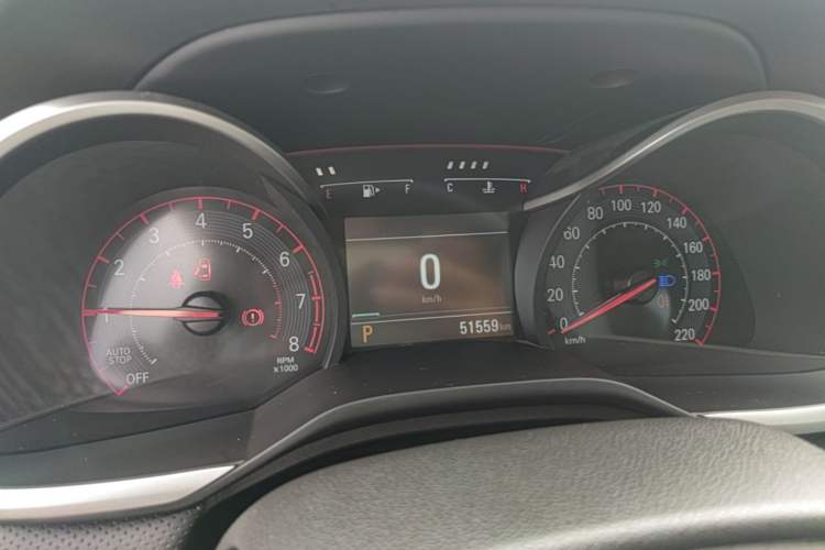 Used Chevrolet Monza 2019 RS 330T Automatic Comfort Edition China VI Standard Instrument Cluster
