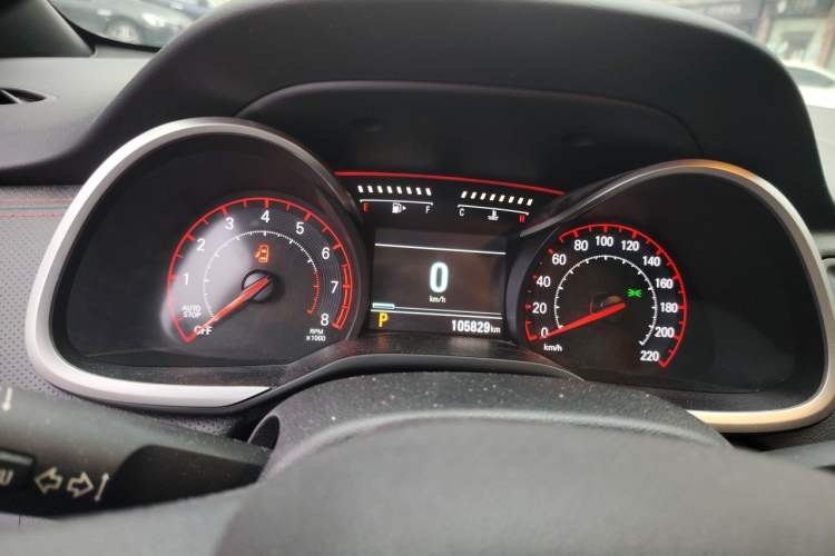 Used Chevrolet Monza 2019 RS 330T Automatic Comfort Edition China VI Standard Instrument Cluster
