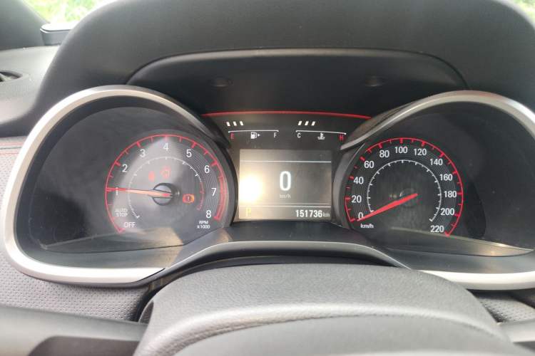 Used Chevrolet Monza 2019 RS 330T Automatic Comfort Edition China VI Standard Instrument Cluster