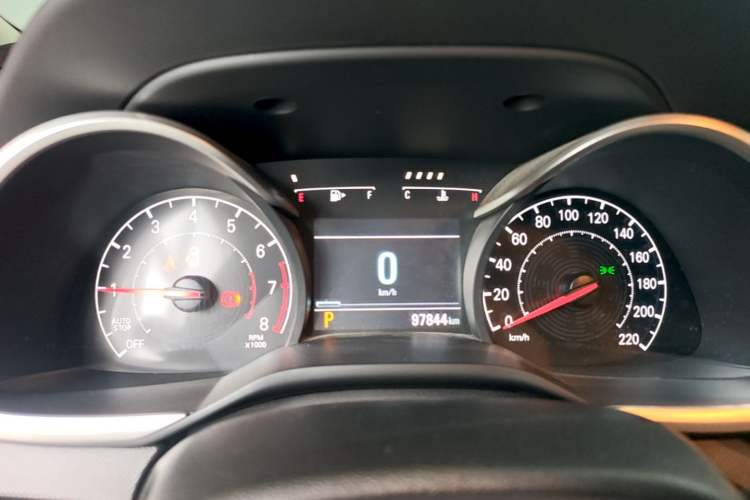 Used Chevrolet Monza 2019 Redline 320T Dual-Clutch Joyful Edition China VI Standard Instrument Cluster