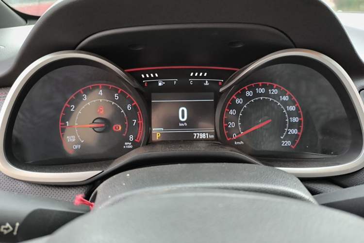 Used Chevrolet Monza 2019 RS 330T Automatic Comfort Edition China VI Standard Instrument Cluster