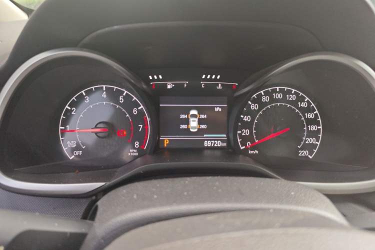 Used Chevrolet Monza 2019 Redline 320T Dual-Clutch Joyful Edition China VI Standard Instrument Cluster