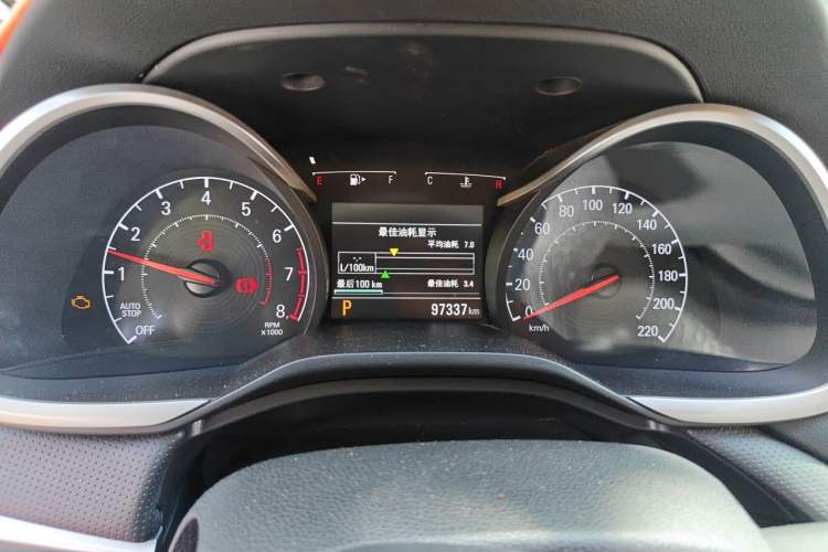 Used Chevrolet Monza 2019 Redline 320T Dual-Clutch Sporty Version China VI Standard Instrument Cluster