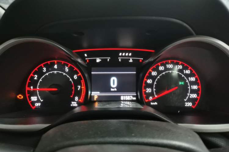 Used Chevrolet Monza 2019 RS 330T Automatic Comfort Edition China VI Standard Instrument Cluster