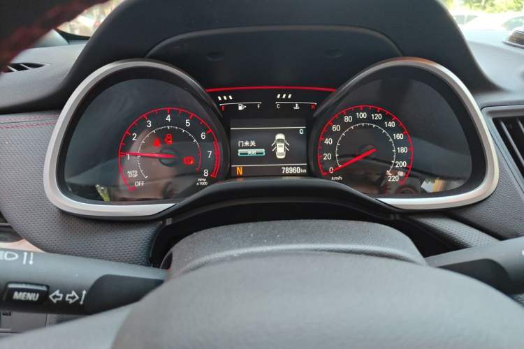 Used Chevrolet Monza 2019 RS 330T Automatic Comfort Edition China VI Standard Instrument Cluster