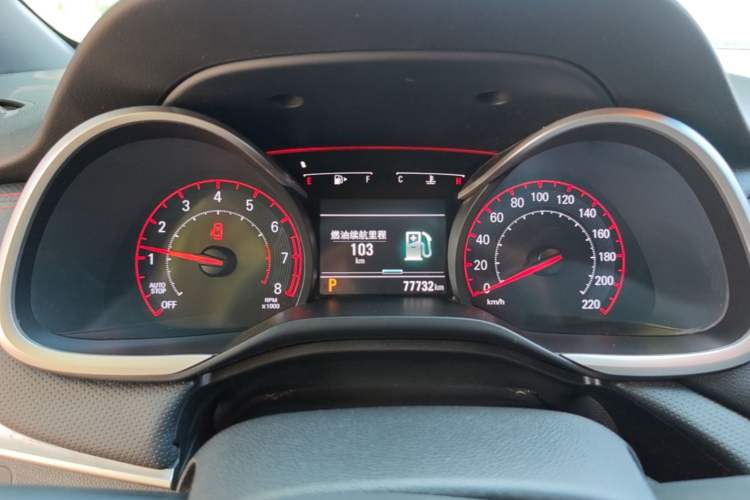 Used Chevrolet Monza 2019 RS 330T Automatic Comfort Edition China VI Standard Instrument Cluster