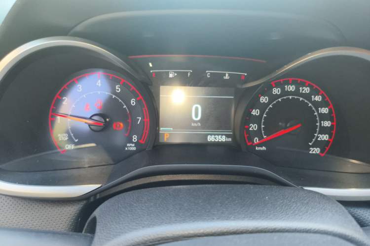 Used Chevrolet Monza 2019 RS 330T Automatic Comfort Edition China VI Standard Instrument Cluster