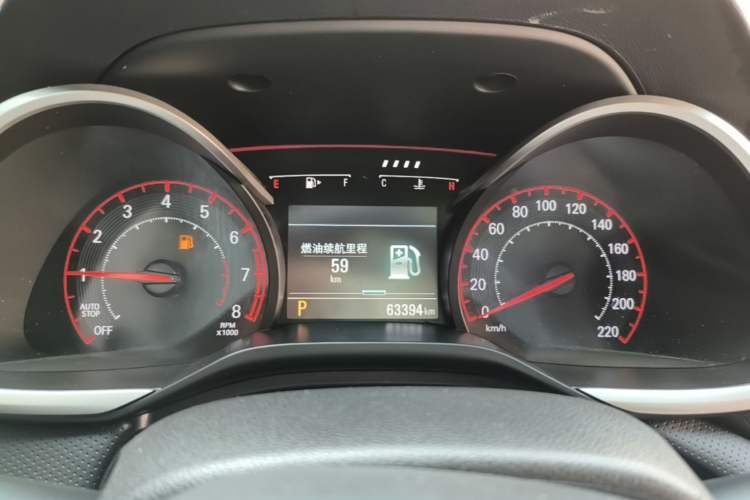Used Chevrolet Monza 2019 RS 330T Automatic Comfort Edition China VI Standard Instrument Cluster