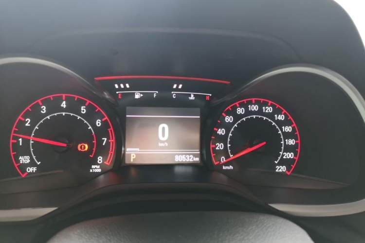 Used Chevrolet Monza 2019 RS 330T Automatic Comfort Edition China VI Standard Instrument Cluster