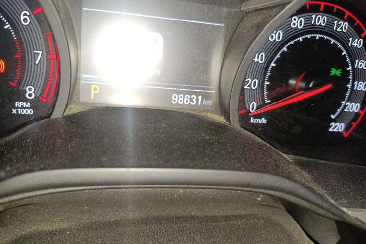 Used Chevrolet Monza 2019 RS 330T Automatic Comfort Edition China VI Standard Odometer Close Up