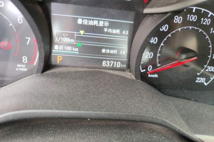 Used Chevrolet Monza 2019 Redline 320T Dual-Clutch Sporty Version China VI Standard Odometer Close Up
