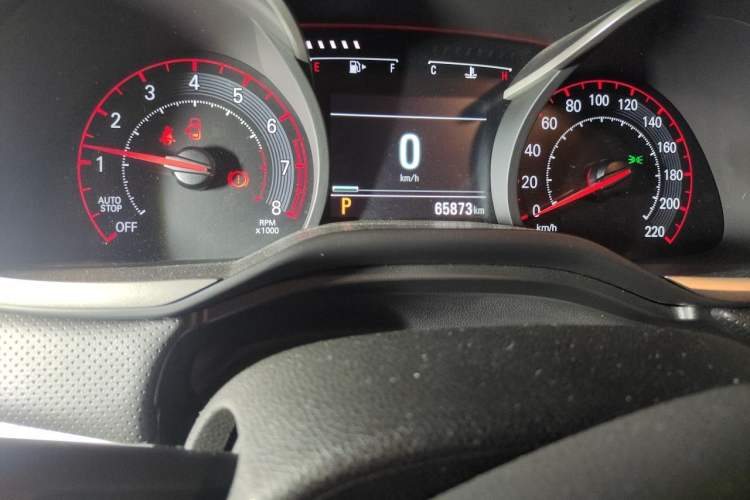 Used Chevrolet Monza 2019 RS 330T Automatic Sporty Edition China VI Standard Odometer Close Up