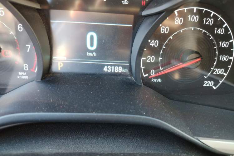 Used Chevrolet Monza 2019 Redline 320T Dual-Clutch Joyful Edition China VI Standard Odometer Close Up