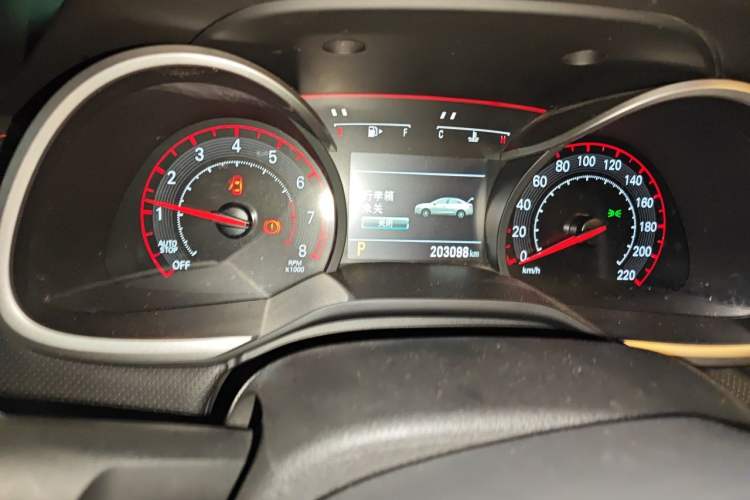 Used Chevrolet Monza 2019 RS 330T Automatic Comfort Edition China VI Standard Odometer Close Up