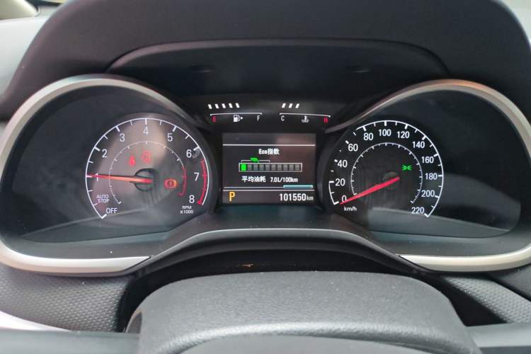 Used Chevrolet Monza 2019 Redline 320T Dual-Clutch Sporty Version China VI Standard Odometer Close Up