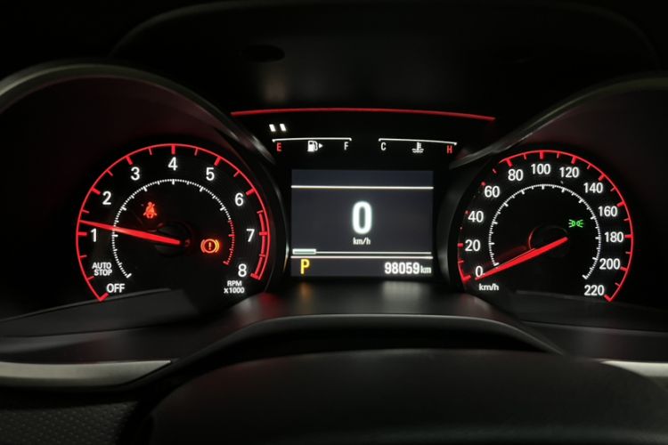 Used Chevrolet Monza 2019 RS 330T Automatic Comfort Edition China VI Standard Odometer Close Up
