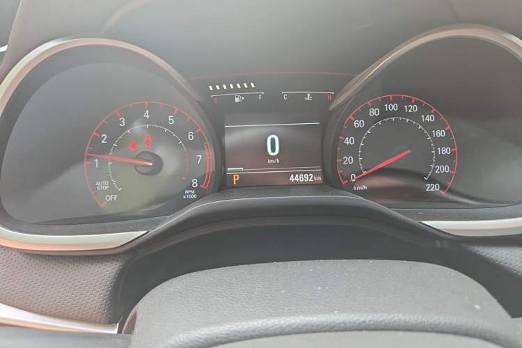 Used Chevrolet Monza 2019 RS 330T Automatic Comfort Edition China VI Standard Odometer Close Up