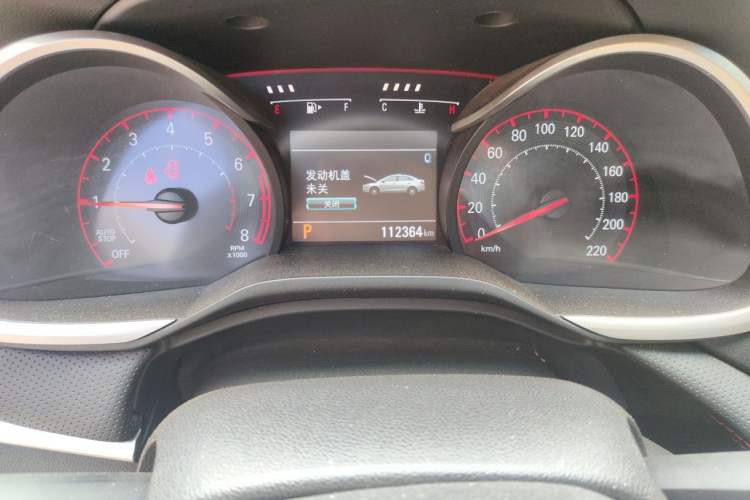 Used Chevrolet Monza 2019 RS 330T Automatic Comfort Edition China VI Standard Odometer Close Up