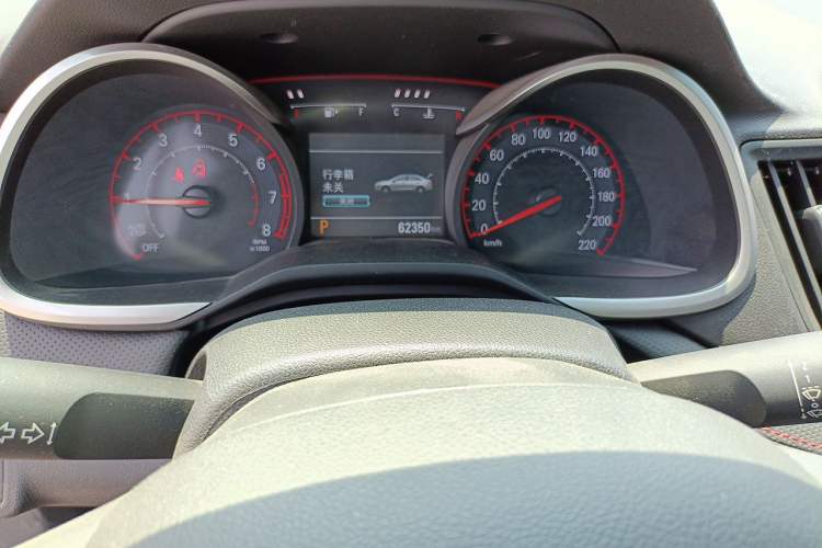 Used Chevrolet Monza 2019 RS 330T Automatic Comfort Edition China VI Standard Odometer Close Up