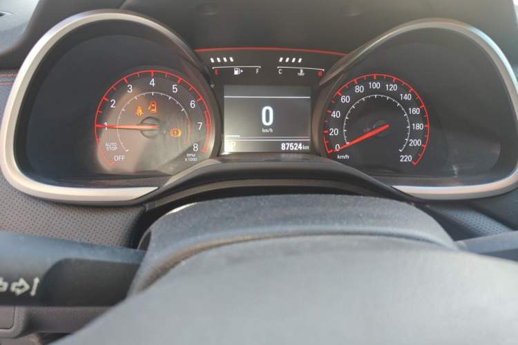 Used Chevrolet Monza 2019 RS 330T Automatic Comfort Edition China VI Standard Odometer Close Up