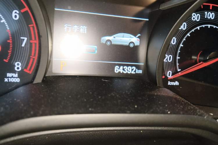 Used Chevrolet Monza 2019 RS 330T Automatic Sporty Edition China VI Standard Odometer Close Up