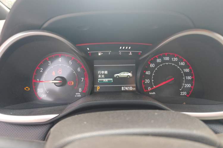Used Chevrolet Monza 2019 RS 330T Automatic Comfort Edition China VI Standard Instrument Cluster