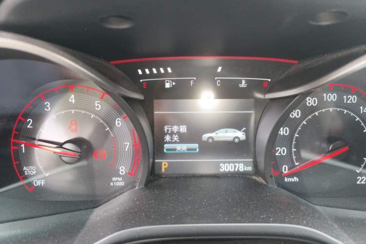 Used Chevrolet Monza 2019 RS 330T Automatic Comfort Edition China VI Standard Instrument Cluster